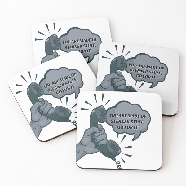 Item preview, You are made of sterner stuff, go for it- Noir designed and sold by studioarchive.