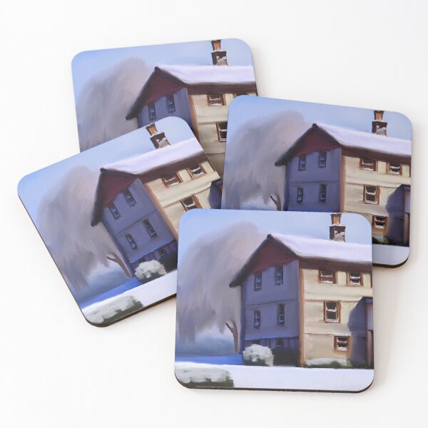 Item preview, Sunny Winter Home designed and sold by HappyRandomArt.