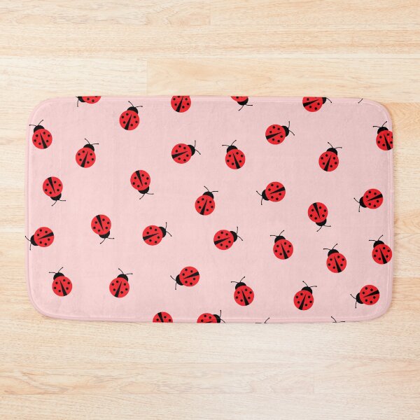 Item preview, Cute Ladybug Pattern on Pink Background designed and sold by kapotka.