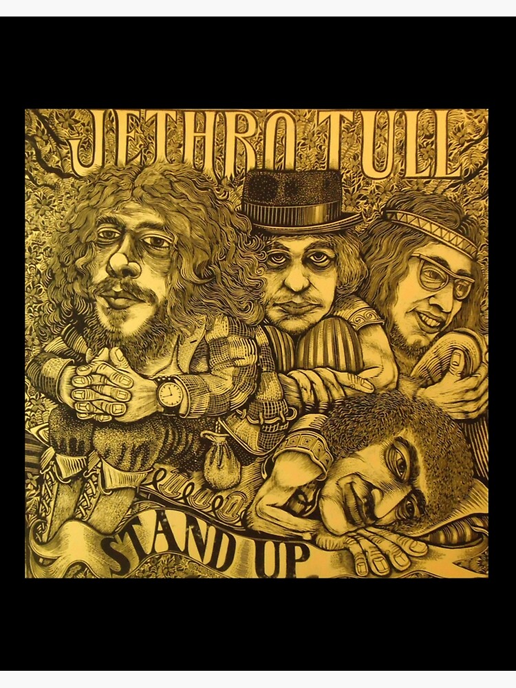 Stand Up Album Music Jethro Tull  Art Board Print for Sale by HaleyRoxx