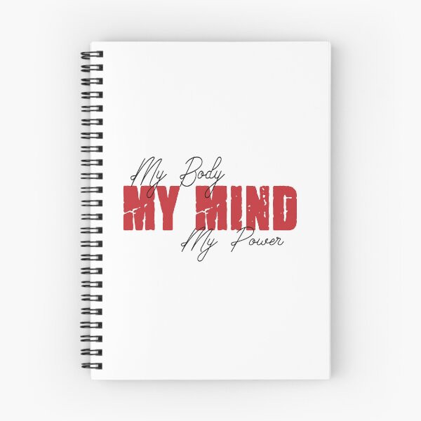 Item preview, My body my mind my power motivational and inspirational saying designed and sold by Es4clhoting.