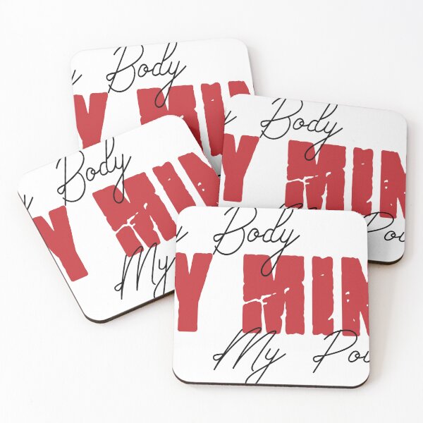 Item preview, My body my mind my power motivational and inspirational saying designed and sold by Es4clhoting.