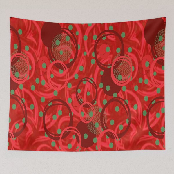 Item preview, Summer Breeze Circle Abstraction,4, Abstraction, bold colorful abstract playful design inspired by nature designed and sold by Adri Barnard.