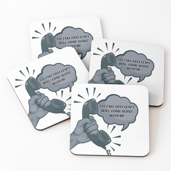 Item preview, I'll take that leap I will, Come along with me- Noir designed and sold by studioarchive.