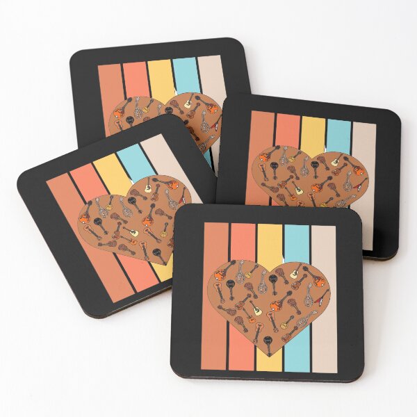 Item preview, I love String Instruments includes Mandolin, Guitar and Sitar  designed and sold by t1n3333.