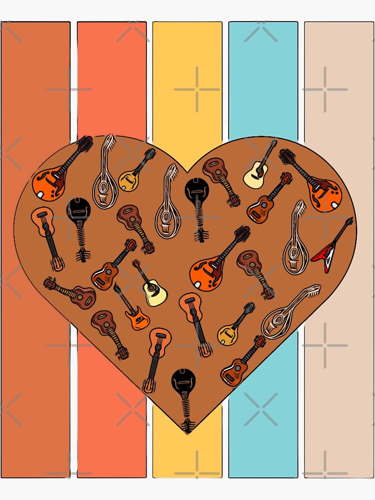 "I love String Instruments includes Mandolin, Guitar and Sitar