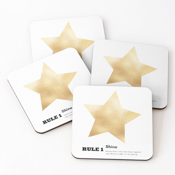Item preview, Rule 1 Shine with Golden Star designed and sold by qawistz.