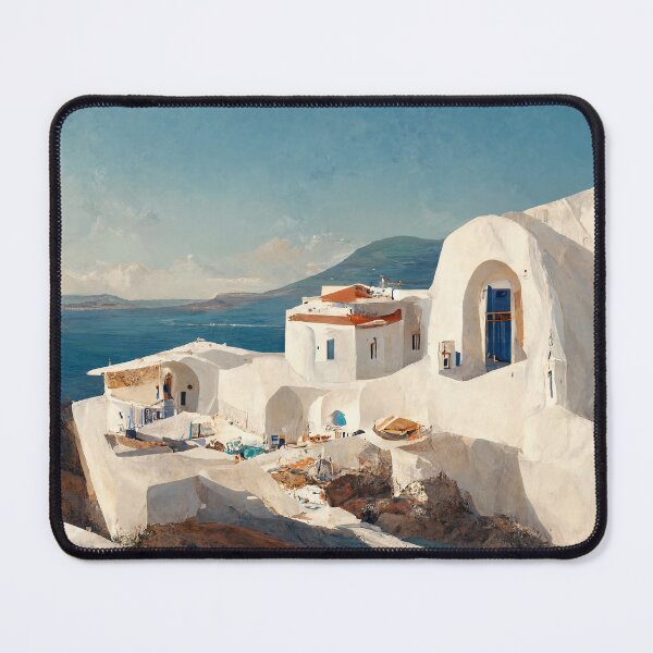 Item preview, Santorini inspired - greek island designed and sold by alxndraai.
