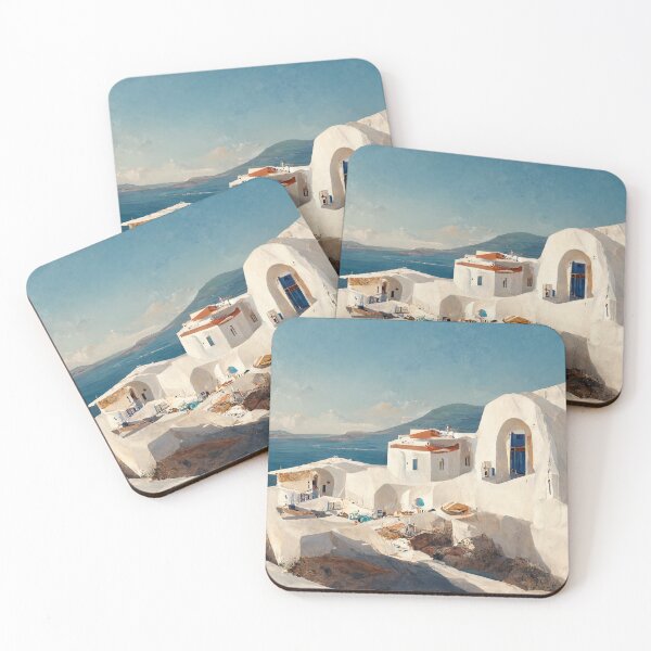 Item preview, Santorini inspired - greek island designed and sold by alxndraai.