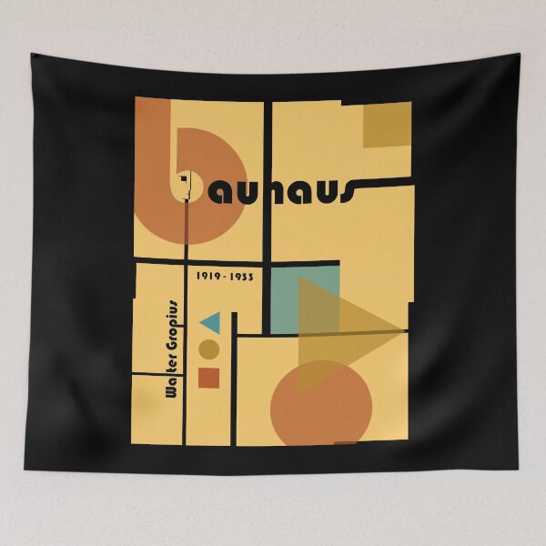 Item preview, Bauhaus Minimalist Artwork Geometric Composition var 2 K original design designed and sold by paragonDesign28.