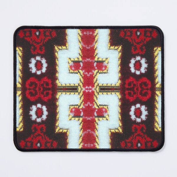 Item preview, Persian Delight Red Rug Carpet Print designed and sold by Binsagar.