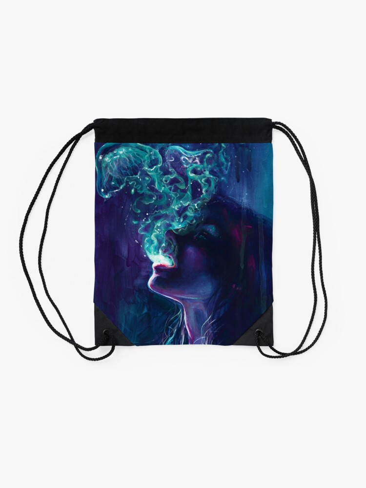 Alternate view of The Ghostmaker Drawstring Bag