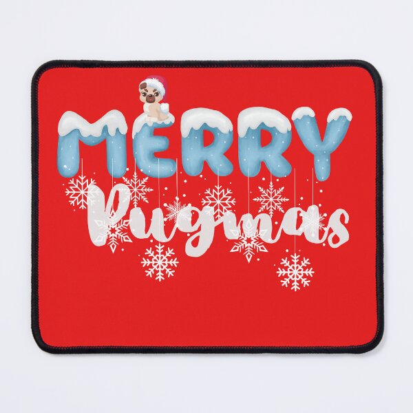 Item preview, Merry Pugmas. Festive Pug. Festive Dog. designed and sold by Doggymadness.