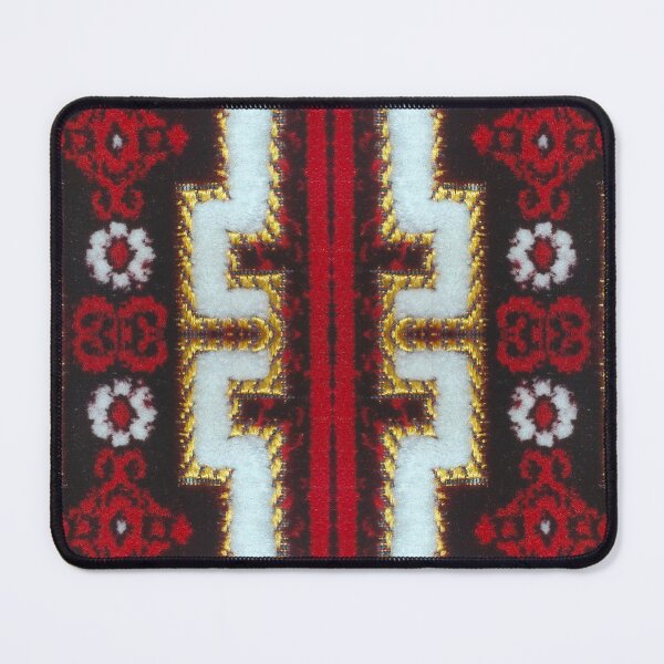 Item preview, Persian Delight Red Rug Carpet Print designed and sold by Binsagar.