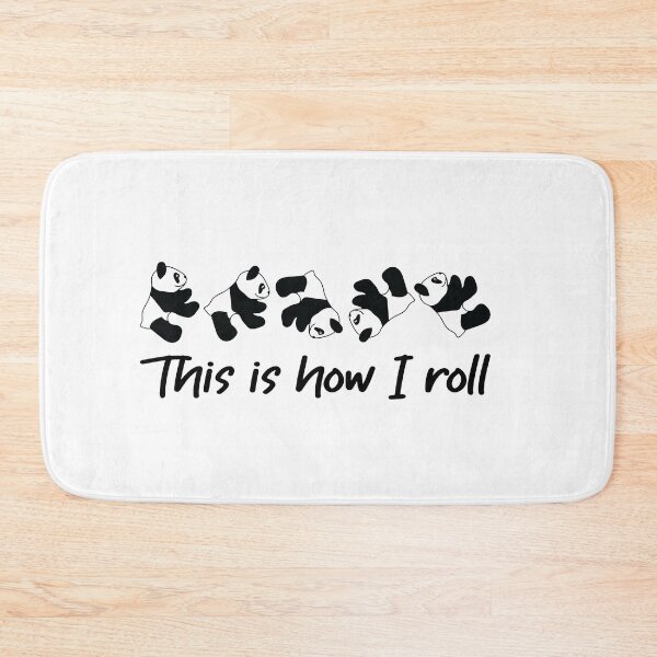 Item preview, THIS IS HOW I ROLL ACTIVE  panda t-shirt  designed and sold by Lmaf77.