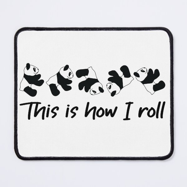 Item preview, THIS IS HOW I ROLL ACTIVE  panda t-shirt  designed and sold by Lmaf77.