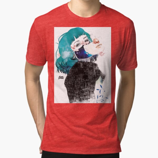 If you shut me up by elenagarnu Tri-blend T-Shirt