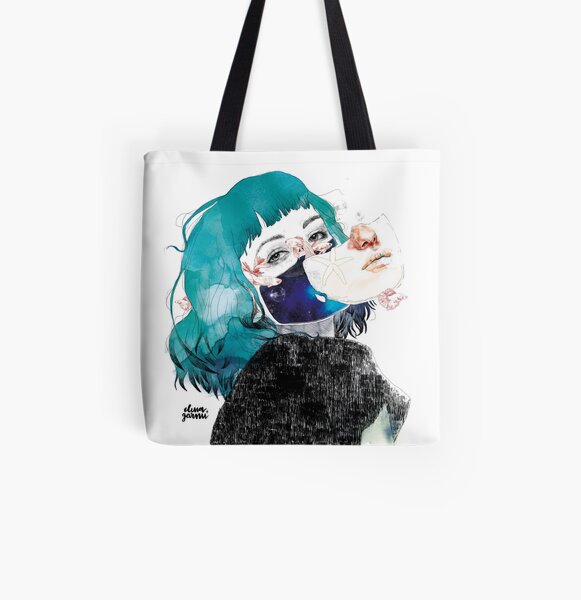 If you shut me up by elenagarnu All Over Print Tote Bag