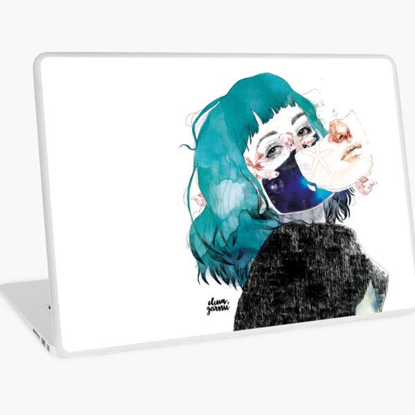 If you shut me up by elenagarnu Laptop Skin