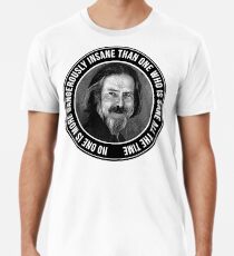 Alan Engraving Tribute Men's Premium T-Shirt