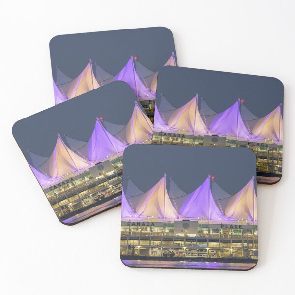 Item preview, Canada Place At Night designed and sold by rawshutterbug.