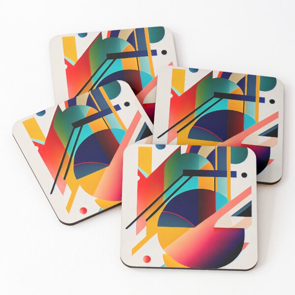 Item preview, Bauhaus fullcolor artwork designed and sold by KOTOdesign.