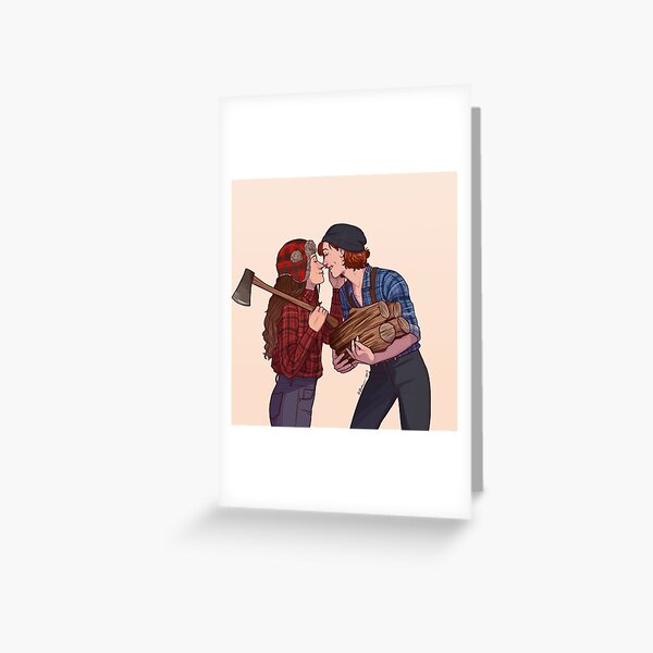 lumber girlfriends Greeting Card