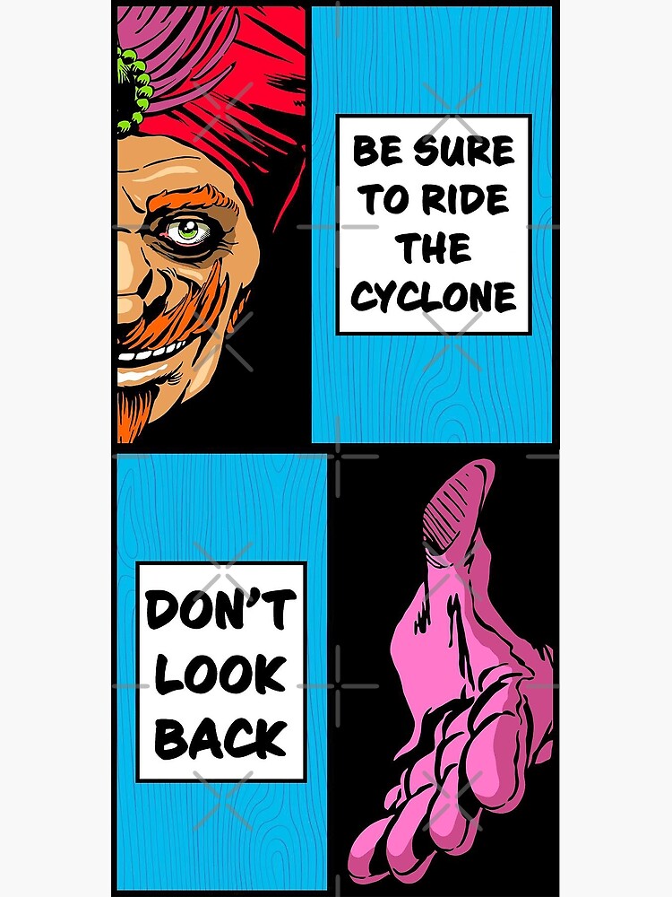 "Ride the Cyclone Quotes" Poster for Sale by PiArtist Redbubble