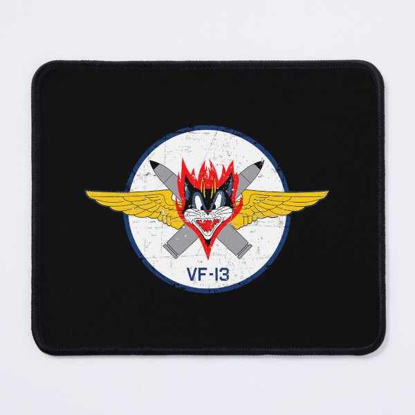Item preview, USN VF-13 Fighter Squadron - Grunge Style designed and sold by pzd501.