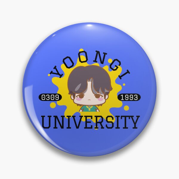 Item preview, Cute Superdeformed Chibi BTS ARMY Suga bias Forever PTD and Butter Era designed and sold by jmicasa.