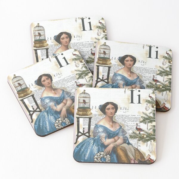 Item preview, Princess de Broglie Ingres Dictionary Collage Parody for Art Book Lover designed and sold by KathyGrippi.