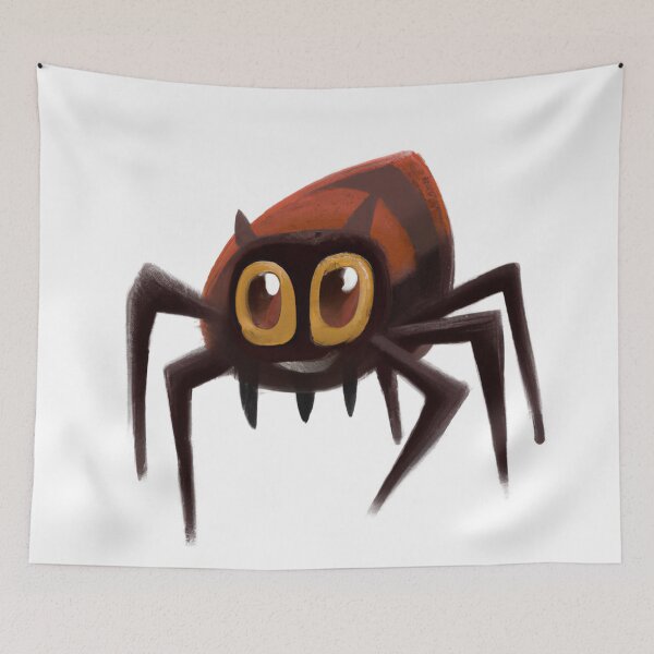 Item preview, Cute Spider Drawing designed and sold by WeHeartAnimals.
