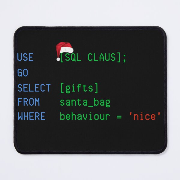 Item preview, Cool Funny Christmas Programmer Design...SQL Claus designed and sold by laiwole.