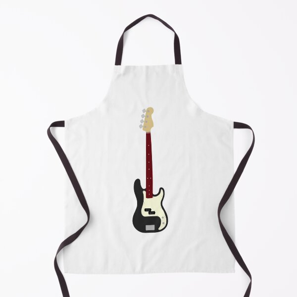 Item preview, Black P Bass Guitar Cartoon designed and sold by Vladan Seva.