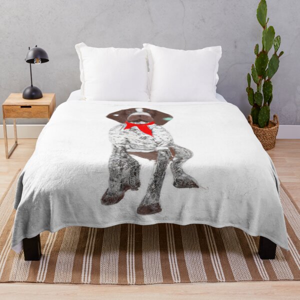 Item preview, Cute German Shorthaired Pointer Drawing designed and sold by WeHeartAnimals.