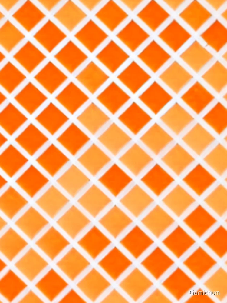 Thumbnail 4 of 4, iPhone Case, Orange Color Triangular pattern designed and sold by Gamicnum.