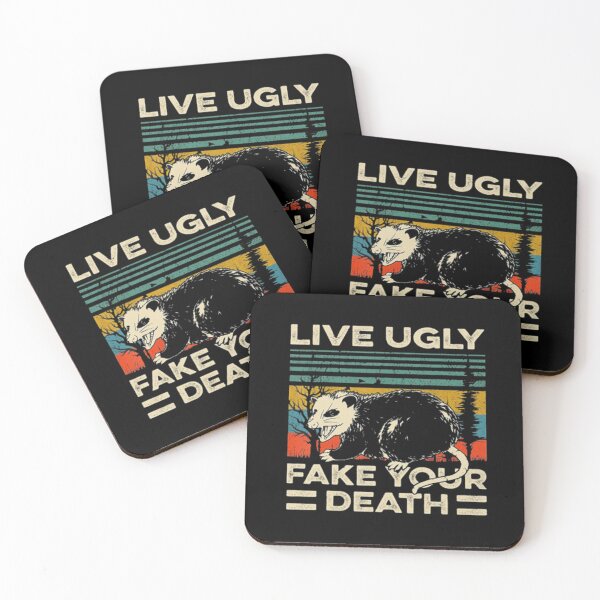Item preview, Live Ugly Fake Your Death ,Vintage Live Ugly Fake Your Death designed and sold by BlakelyPrestona.