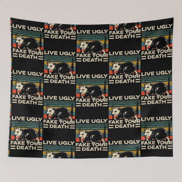 Item preview, Live Ugly Fake Your Death ,Vintage Live Ugly Fake Your Death designed and sold by BlakelyPrestona.