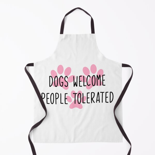 Item preview, dogs welcome people tolerated designed and sold by WilliamsGFX.