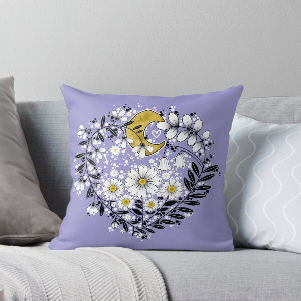 Item preview, Floral Heart (Purple) designed and sold by NoctCreations.