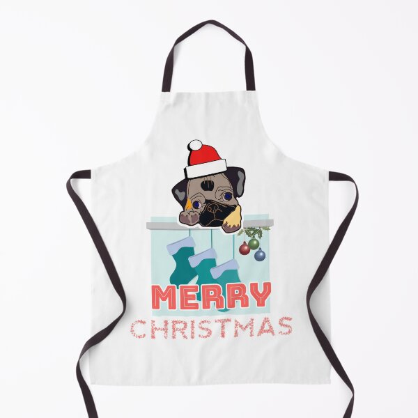 Item preview, Merry christmas with cute puppy designed and sold by ZOBBI.