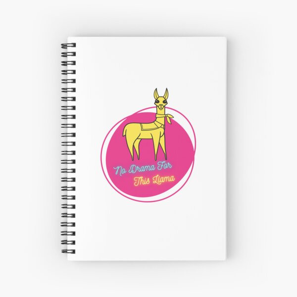 Cuaderno de espiral personalizado con diseño de llama de alpaca y llama,  cuaderno personalizado para niños, adolescentes, niñas, mujeres, regalos  para