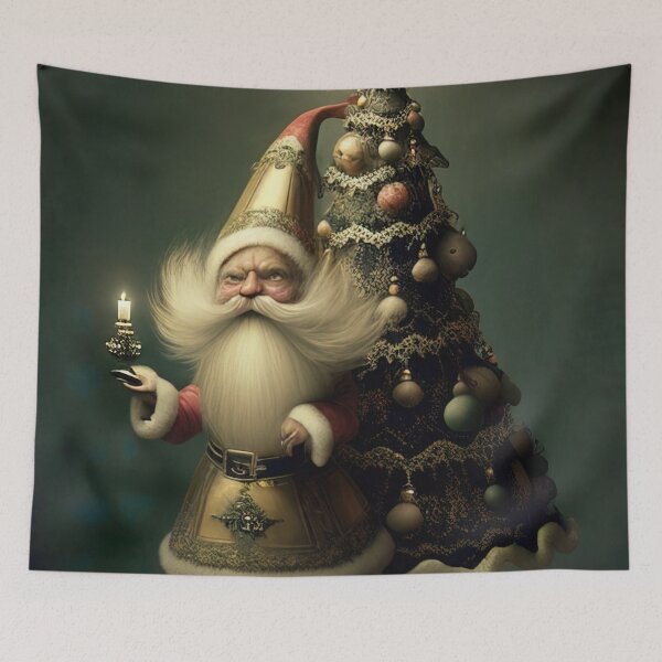 Item preview, Haute Couture Santa and the christmas tree designed and sold by XmasPatterns.