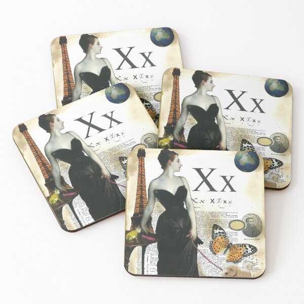 Item preview, Madame X John Singer Sargent Dictionary Collage Parody for Art Book Lover designed and sold by KathyGrippi.
