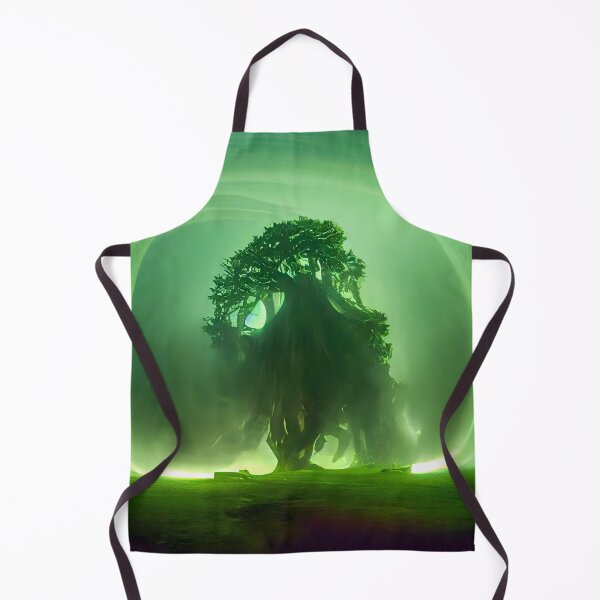 Item preview, The Ancient Green Tree Keeper of Spirits - spiritual art spiritual artwork spirituality wellness well-being designed and sold by LvSoulCreations.