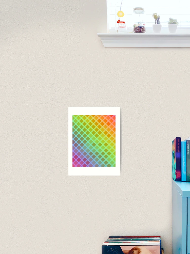 Thumbnail 2 of 3, Art Print, Multi Color Triangular pattern designed and sold by Gamicnum.