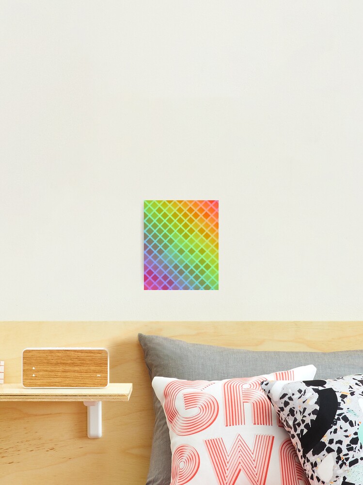 Thumbnail 2 of 3, Photographic Print, Multi Color Triangular pattern designed and sold by Gamicnum.