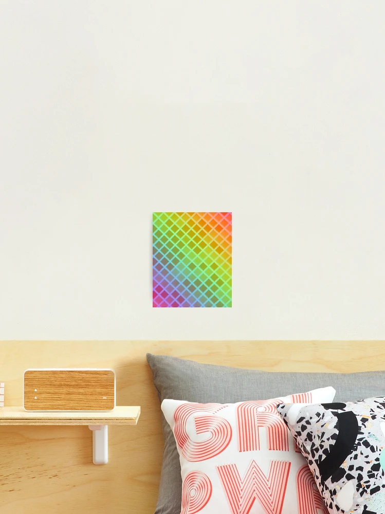 Thumbnail 2 of 3, Photographic Print, Multi Color Triangular pattern designed and sold by Gamicnum.