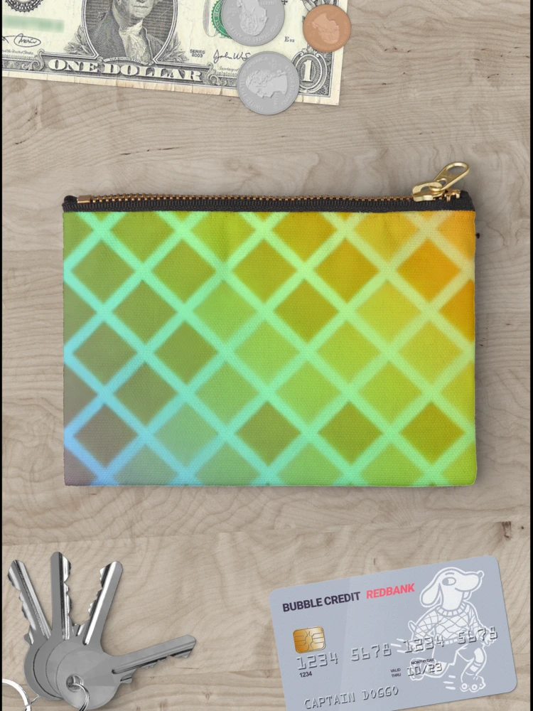 Thumbnail 3 of 4, Zipper Pouch, Multi Color Triangular pattern designed and sold by Gamicnum.