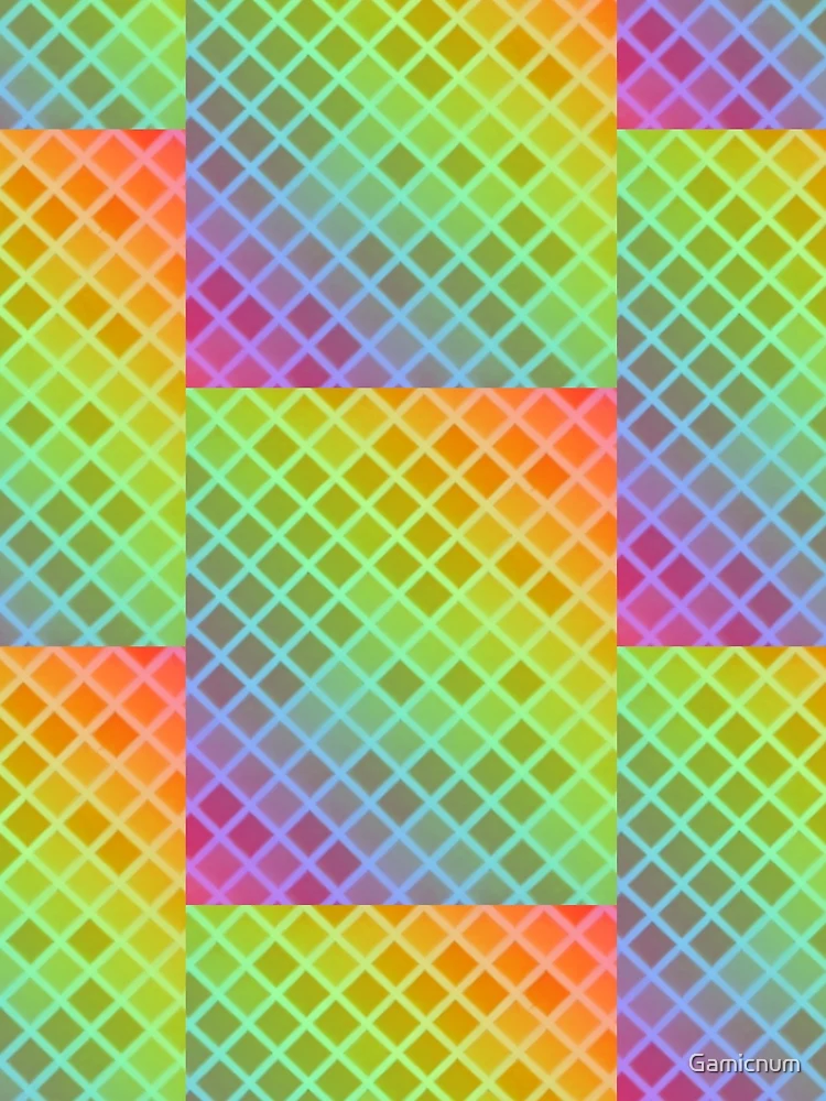 Thumbnail 3 of 3, Scarf, Multi Color Triangular pattern designed and sold by Gamicnum.